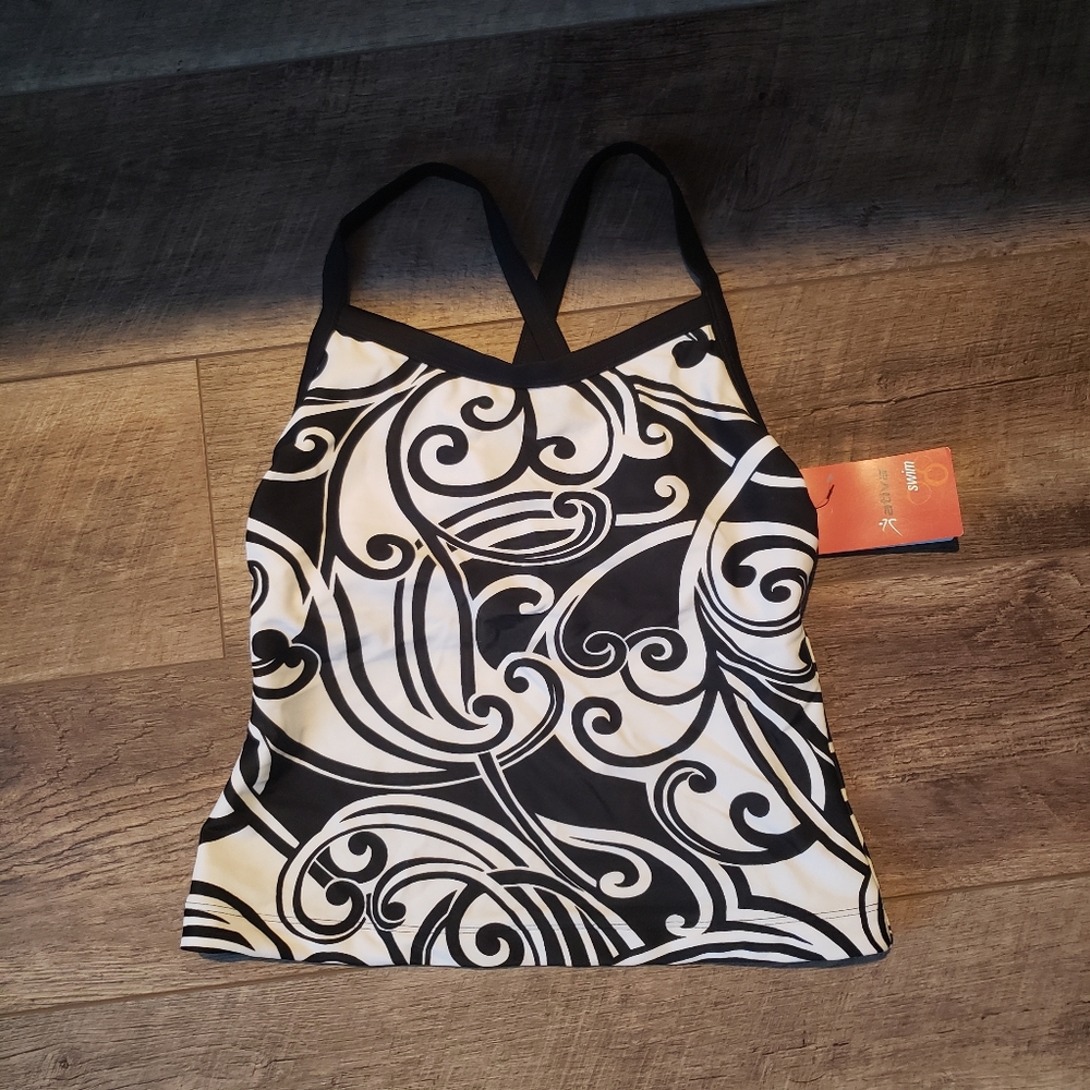 Nwt ativa tankini swim top size 4